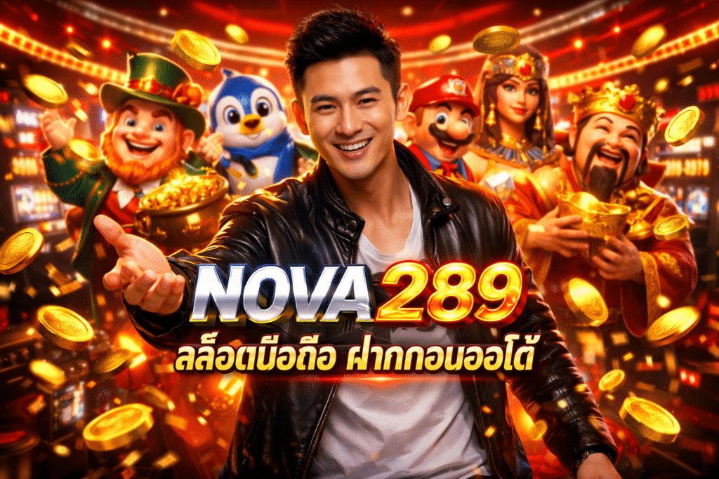 NOVA289 เว็บหลัก เว็บแม่ ถอนเงินได้จริง มั่นใจทุกการเล่น