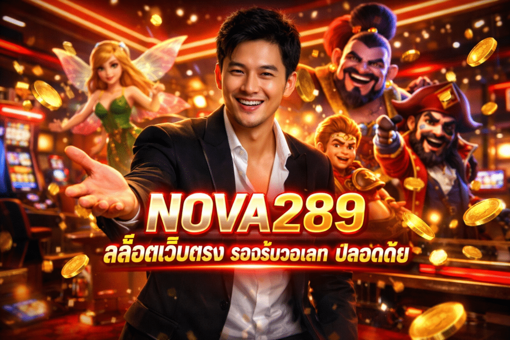 NOVA289 สล็อตเว็บตรง ฝากถอนวอเลท ปลอดภัย สบายใจเมื่อได้เล่น